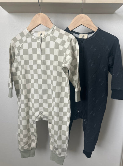 Bubble Jumpsuit | Lightning Bolts - Asteri Boutique