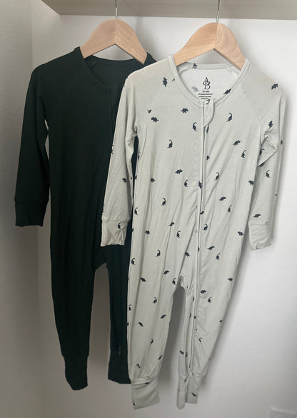 Zippered Pajamas | Dinos - Asteri Boutique