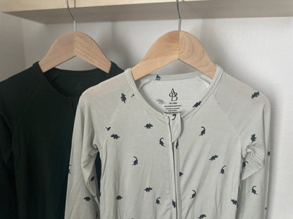 Zippered Pajamas | Dinos - Asteri Boutique